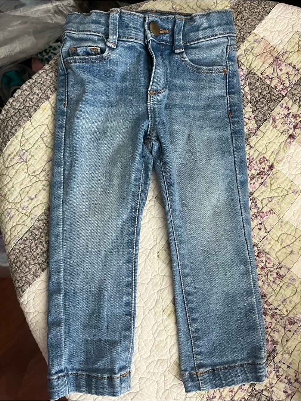 wonder nation Light Blue Slim Jeans for Kids